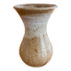 Beige stoneware vase