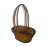 Triple handhelz wicker basket