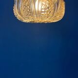 30s flush mount glass ceiling lamp