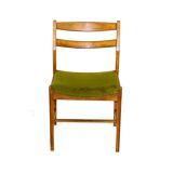 Set of 6 chairs "Ulvö" in oak, Erik Wörtz, Möbel-IKÉA, Sweden, 1960