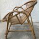 Fauteuil corbeille adulte en rotin