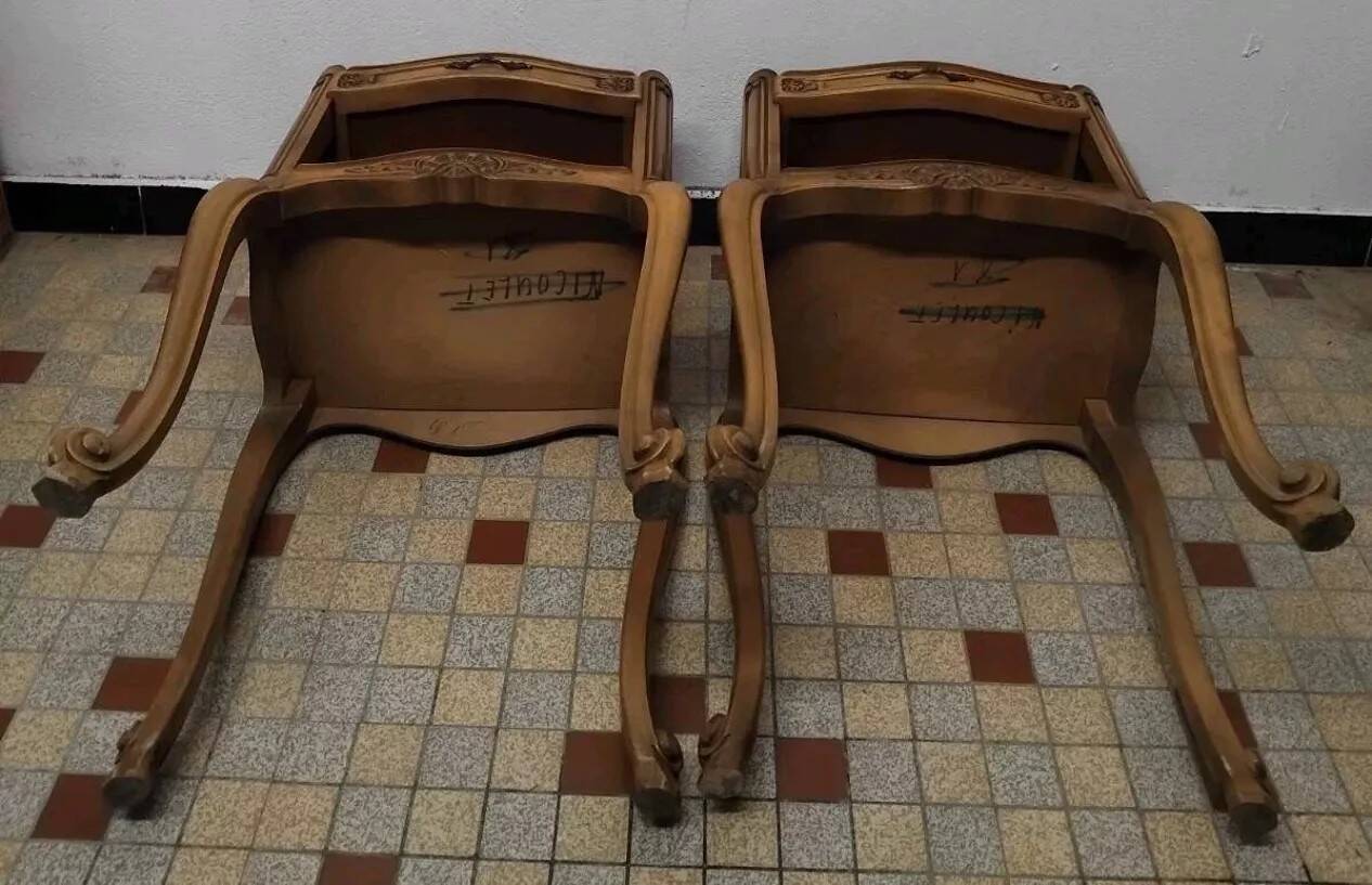 Pair of Antique Louis XV Style Nightstands
