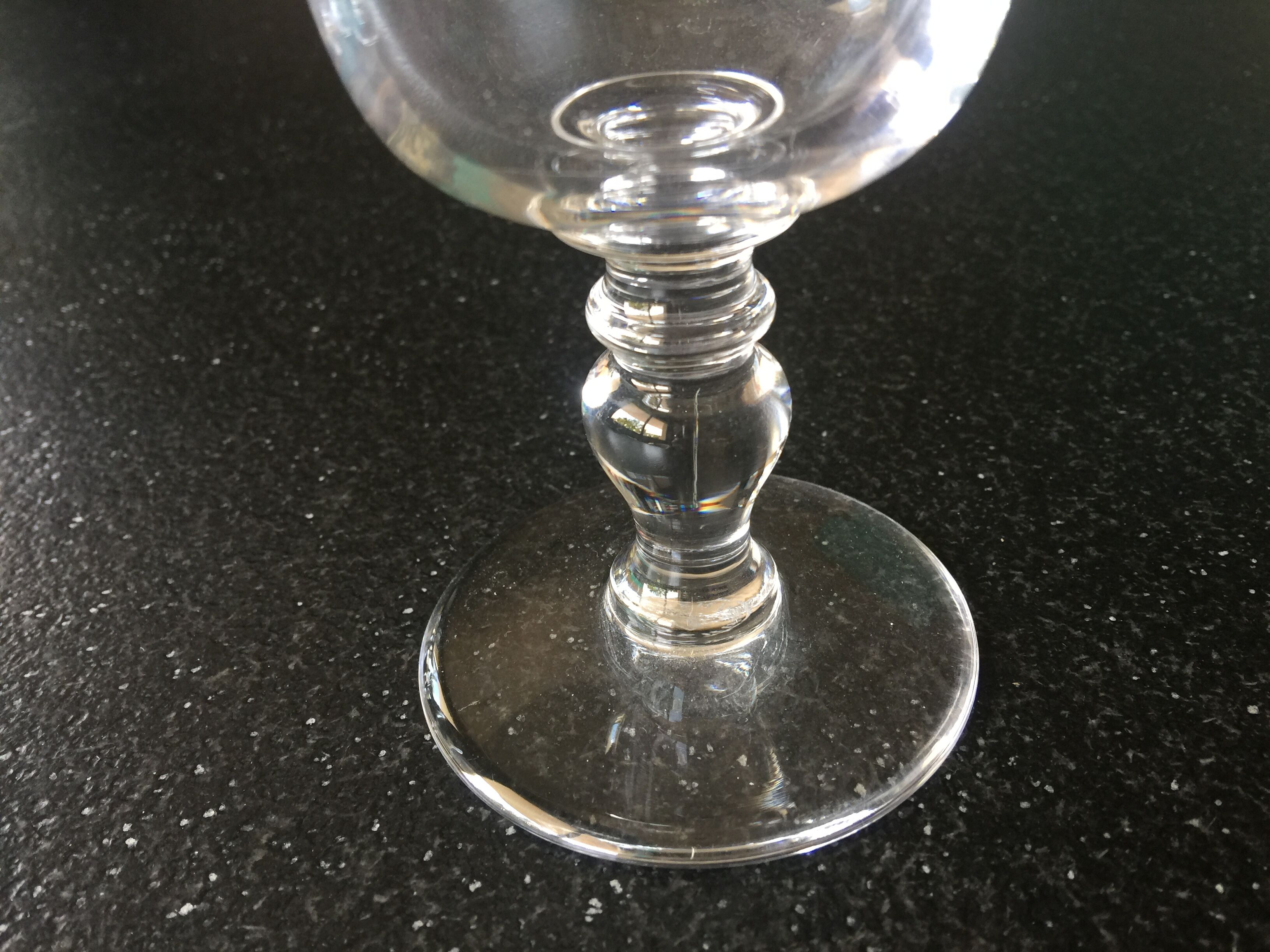 Lot de 4 verres cristallerie Saint Louis