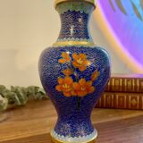 Chinese cloisonné vase