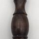 Vintage pepper mill in wood and silver, fisher silversmith 1937, italy