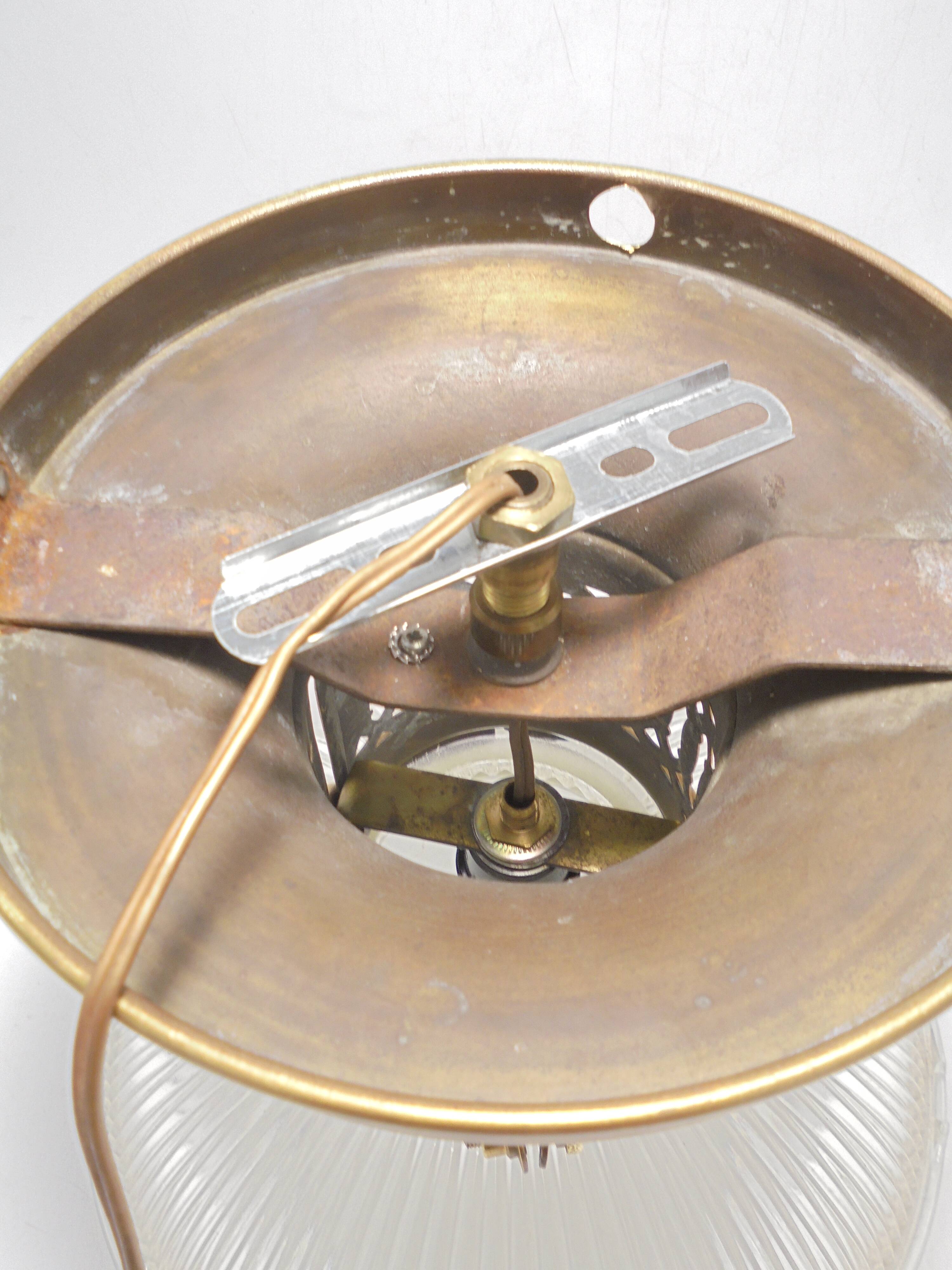 Holophane ceiling light