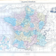 Carte de la France féodale XIXe