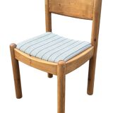 Vintage set of four Pinewood dining chairs Denmark