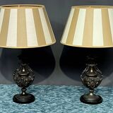 Pair of table lamps.
