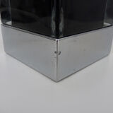 Fabbian Cubetto GU10 chrome/black table lamp