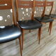 Set of 4  scandinavian nordic chairs