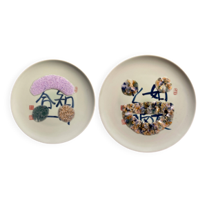 assiettes par Attua Aparicio