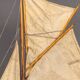 Vintage 20thC English Carved Hull Pond Yacht c.1930