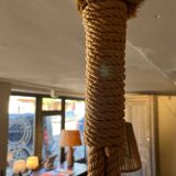 Berthes Glasser 1970 rope chandelier