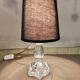 Vintage glass lamp base