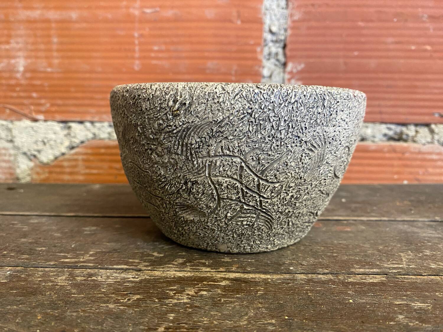 Francis Triay Ceramic Ashtray Coupe Vide Poche 1960s Vintage Rock Art