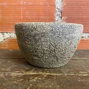 Francis Triay Ceramic Ashtray Coupe Vide Poche 1960s Vintage Rock Art