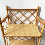 Rattan shelf, 1950