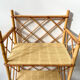 Etagère en rotin, 1950