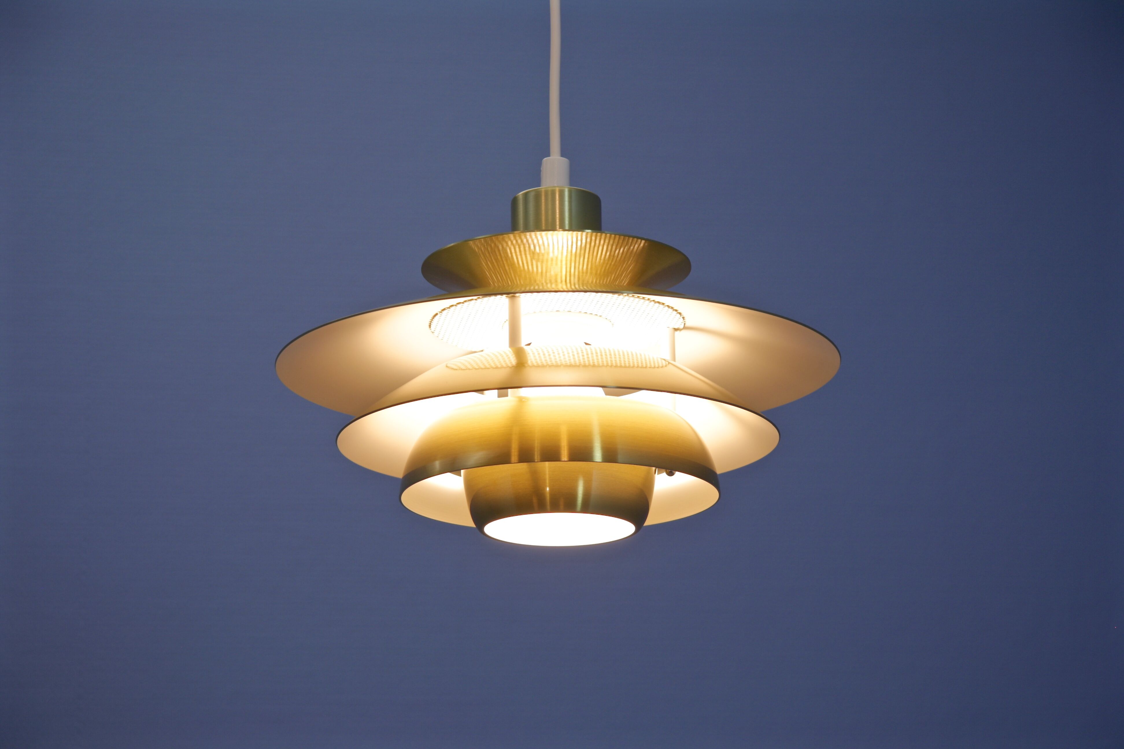 Danish pendant in brass, 1960s