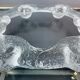 1970s Swedish Pukeberg Glass Candle Holder