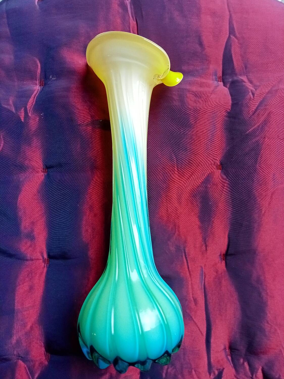 Murano glass vase