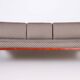 Bauhaus Sofa in Chrome and Backhausen Fabric attributed to R. Slezák, Czech, 1930s
