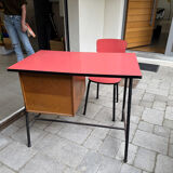 Child's desk and chair in Formica