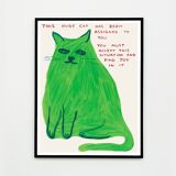 David Shrigley, This Huge Cat, 2022