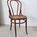 Pair of chairs cannée Fischel bistro