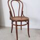 Paire de chaises cannées Fischel bistro