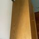 Wall shelf wood and metal