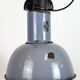 Industrial Grey Enamel Bauhaus Pendant Lamp, 1930s