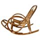 Fauteuils à bascule pour enfants en bambou, style moderne du milieu du siècle, Italie, années 1960