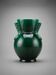 Vase art déco Saint-Clément 4159 signé Blanche Letalle – vert malachite