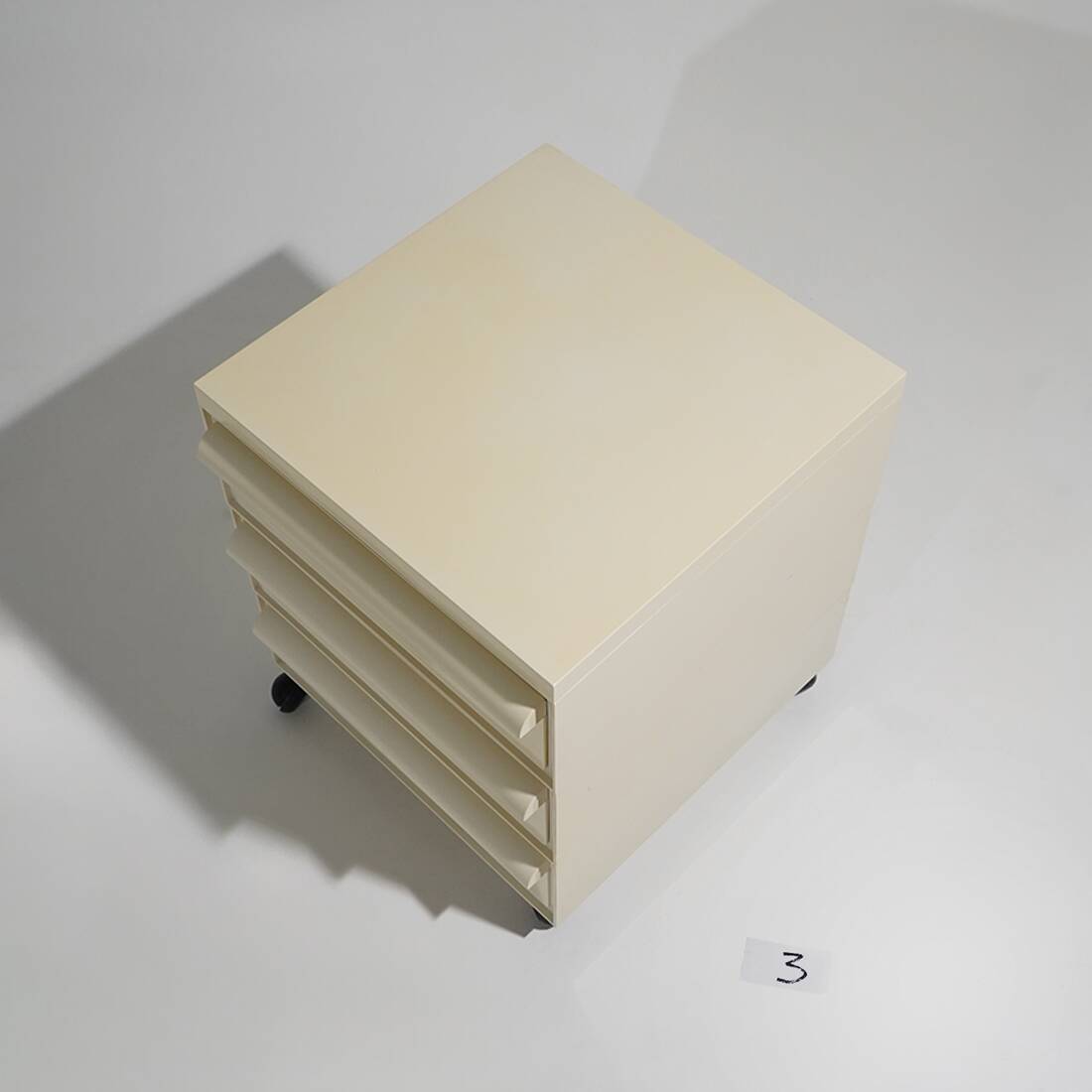 Modular chest of drawers, bed side table by Simon Fussell for Kartell, 1970