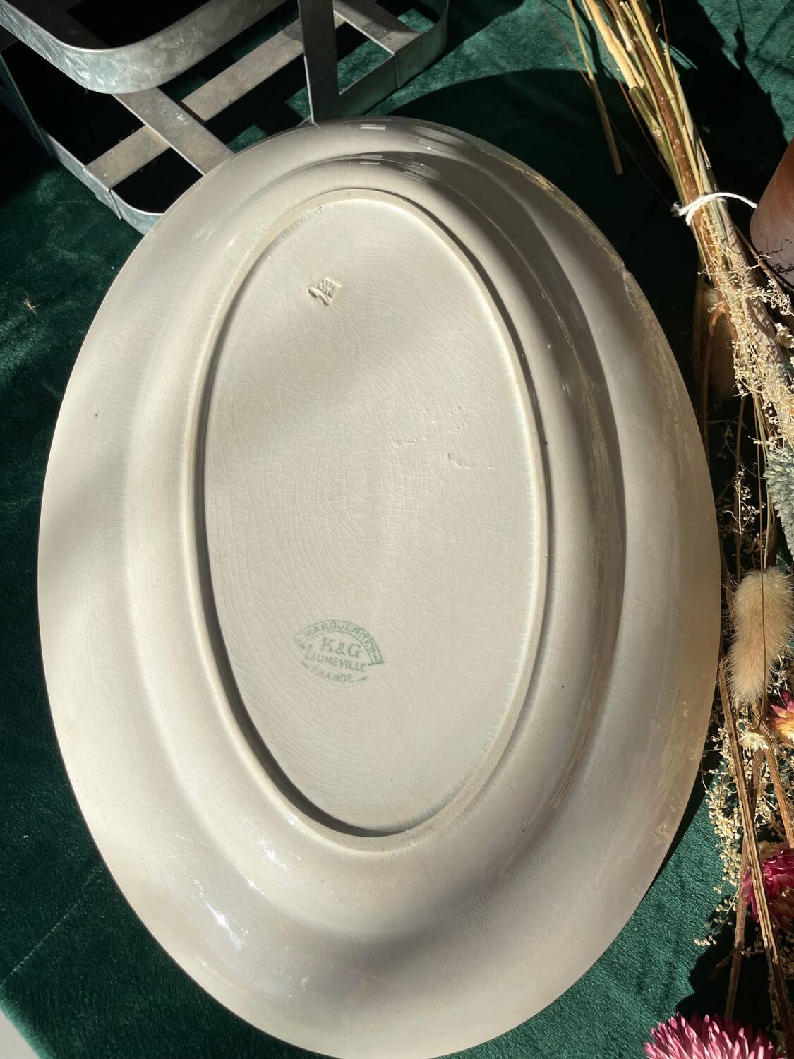 Luneville dish from 1890