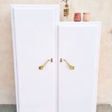 Asymmetrical art deco cabinet