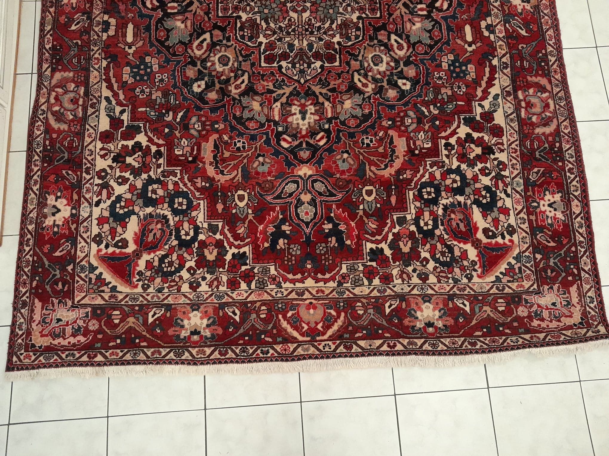 Tapis Persan Fait Main BACHtiAR 290x225 Cm - Occasion - Laine Pure