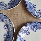 Set 6 assiettes plates Dordrecht 1920