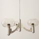 Chandelier with 3 lights by Gaetano Sciolari – Italian design from the 1970s.