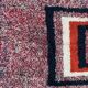 Handmade French Cogolin art deco rug 120x220 cm