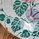 Antique Gien deep plate – floral pattern