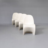 Verner Panton chairs ‘panton’ for Vitra