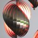 Vintage Space Age pendant light from Lyfa, 1970s
