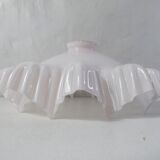 Lampshade in opaline powder pink art deco