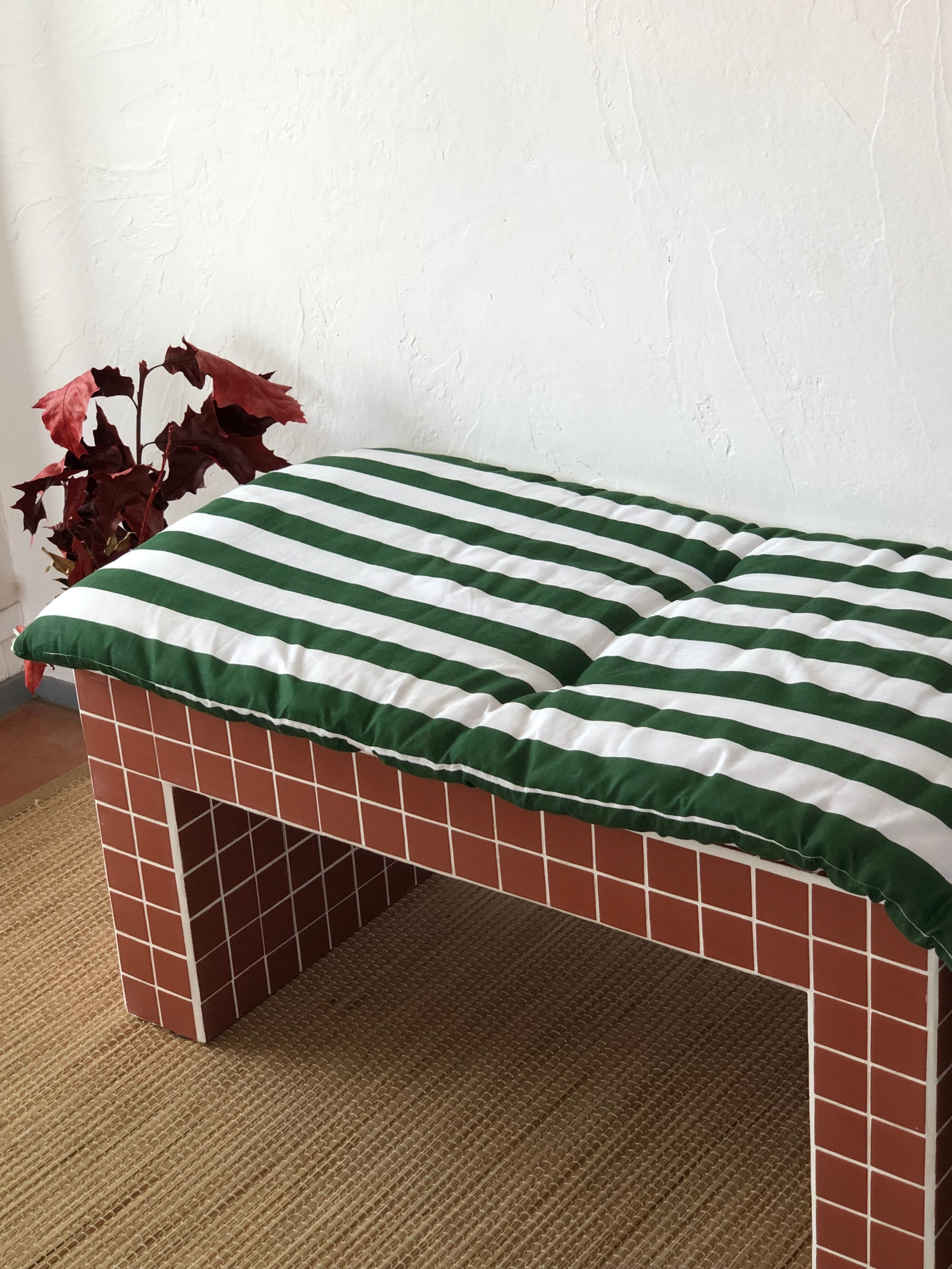 Ceramic tile coffee table