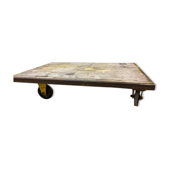 Industrial coffee table