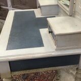 Old dresser with beveled mirror, 'flipping' and 3 drawers