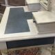 Old dresser with beveled mirror, 'flipping' and 3 drawers